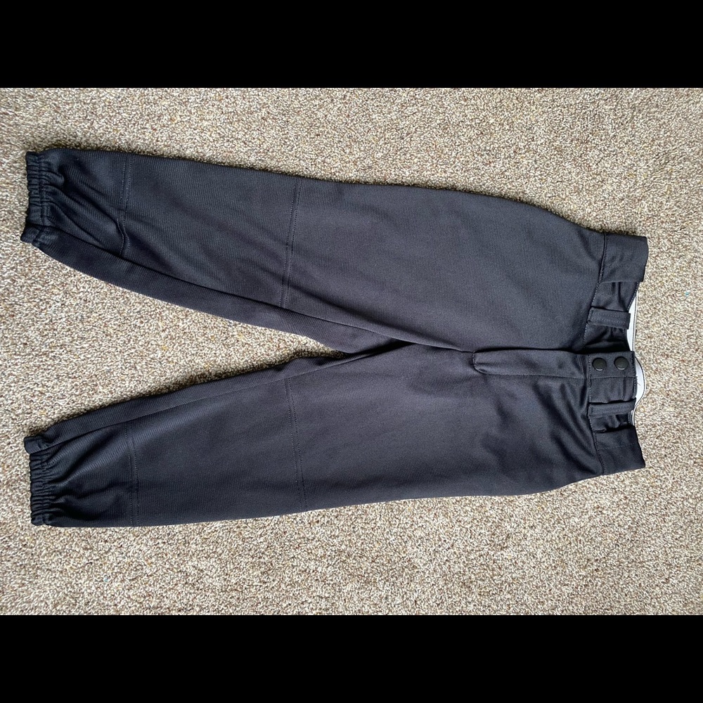 Girls soft ball pants youth